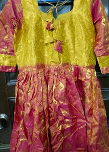 Customised Silk Gown