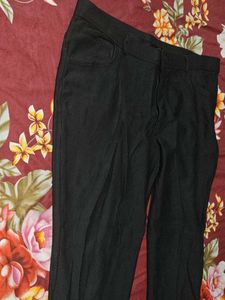 Black Straight Leg Pants