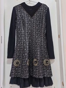 Tweed Style Dress