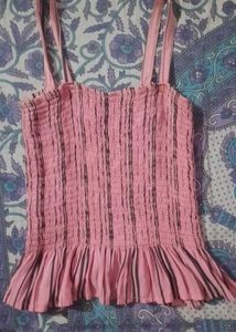 Fitted Pink Top