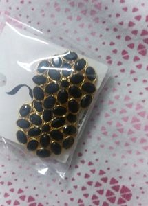 black earrings