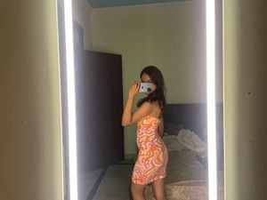 Swirly Halter Dress