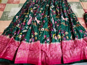 Unstitched Lhenga Choli