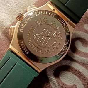 Hublot Quartz Green Dial Watch