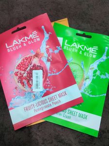 3 Lakme Sheet Mask