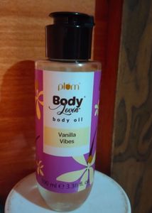 Plum Vanilla Body Oil