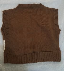 Argyle Knit Sweater Vest