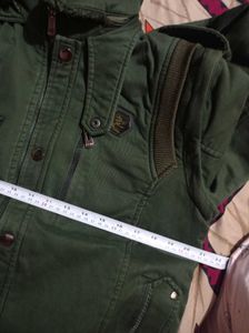 Green Hoddied Jacket