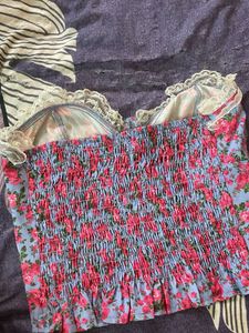 Floral Corset Top