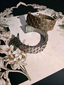 Vintage Scale Cuff Bracelets