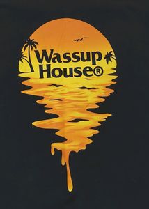 Wassup House Setting Sun  hoodie for men size XL