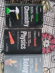 Arihant Handbook Set: Physics, Chemistry, Biology