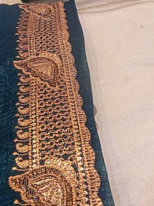 Elegant Embroidered Saree