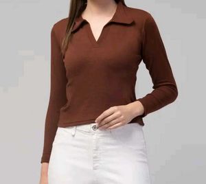 Solid Brown Top