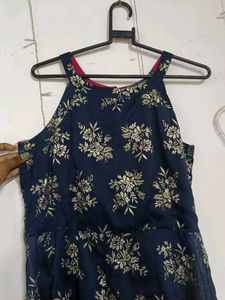 Floral Halter Midi Dress