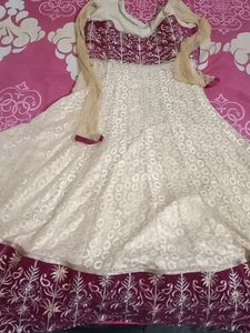 New Anarkali Suit With Heavy Valvate Jacket Must B