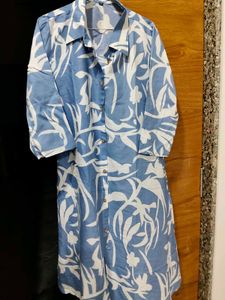 New/Unused  A Line Floral Kurta Set