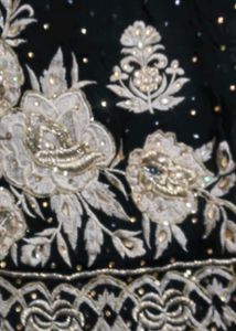 Black Sherwani kurti