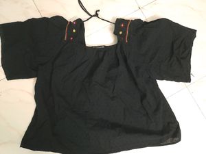 Cute Embroidery Tunic Top💕