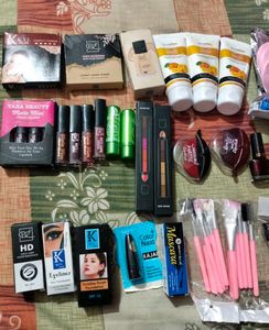 makeup items
