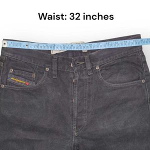 Diesel Original Black Denim Jeans - Waist 32