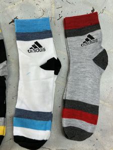 Pack Of 3 Pairs Unisex Ankel Length Socks