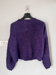 Purple Knit Sweater