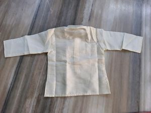 Off-white Full Set Dhoti For Baby Boy