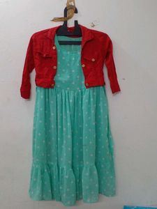Girl's Dress with Jacket