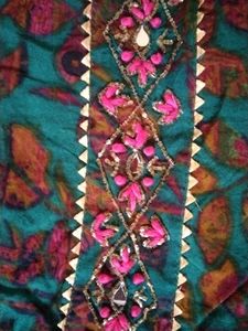 Multi Colour Kurtha With Neck Design