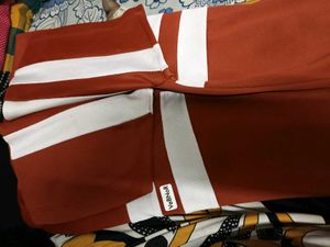 Brown&amp;White Half Hands T-Shirt In Good Condition