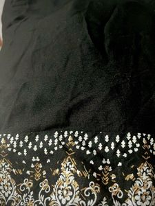 Black Embroidered Kurti