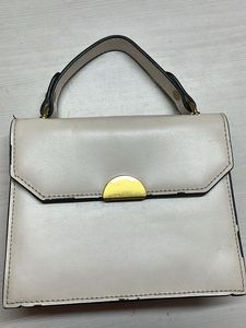 BEIGE fake Leather Bag 💼