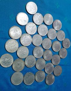 5rs Commemorative Coin FSS Steel 30ps + 1ps Free