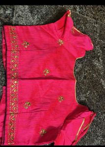 Pink Embroidered Blouse