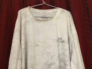 Realtree White Long Sleeve T Shirt