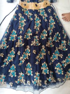 Navy Blue Gown