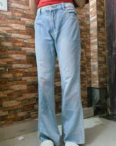 Light Wash Flare Jeans