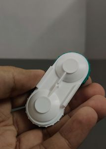2 Monthtly Gray Coloured Lens From Aqua Color + Aqua Lens Comfort Solution For Lens + New Lens Case