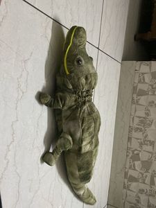 Glowing Green Crocodile Soft Toy