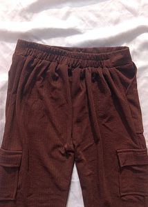 Coffee Brown Cargo Pant🤎