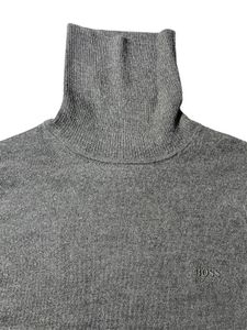 Gray Turtleneck Sweater