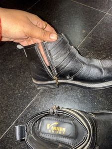 New Black Shoes Unused