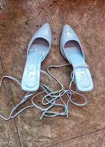 Elegant Light Blue Heels