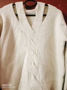 Black and white Cardigan Sweater