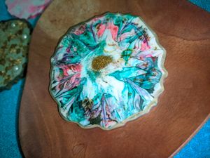 RESIN TEA COASTERS