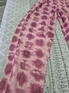 Pink Printed Palazzos