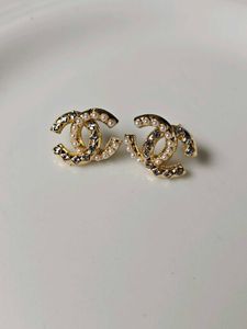 Chanel Inspired Earrings