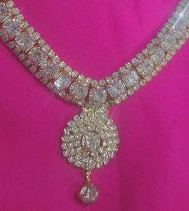Alloy White Sliver Jewellery Set