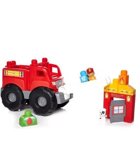 Mega Blocks Fire Truck Rescue, Multi Color